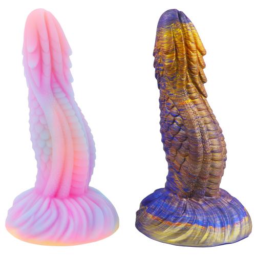  Wholesale Popular ODM/OEM Penis Dick Adult Sex Toy Silicone Soft Kirin Monster Bad Dragon Sex Toys Luminous Fantasy Dildo