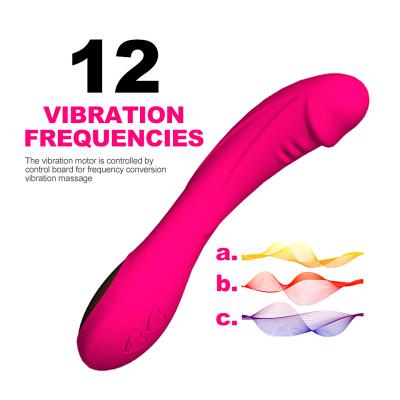 12 Frequency Waterproof USB Charge Japanese Girl AV Vibrator Pussy Wand Massager Dildo Vibrators Sex Toys for Women