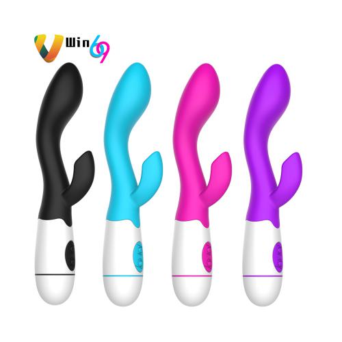 30 Frequncy Electric G-spot Vibrator Dildo Silicone Vagina Clitoris Stimulation Massager Rabbit Vibrator Sex Toys for Women