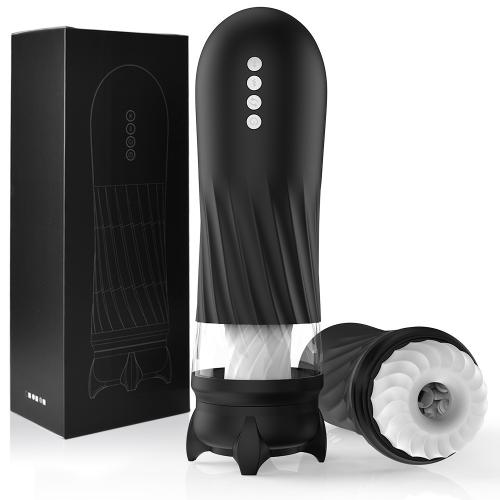 4 in 1 Automatic Rotation Heated Sex Toy Masturbators Rotating Masturbation Stroking Machine Masturbation for Men Sex Toy Heat