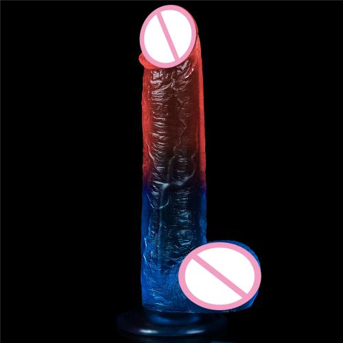 9 Inch Colorful Huge Penis With Strong Suction Cup Adult Dick Sex Toys Vaginal Massage Silicone Realistic Dildos for Women
