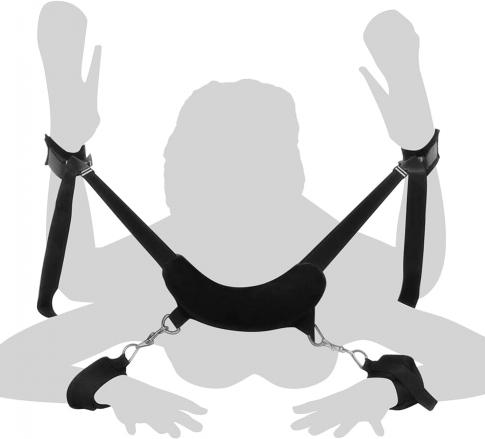 BDSMS Bed Restraints Kit Wrist Leg Restraint Straps Hand Ankle Cuffs Adults Bed Sex Bondage Restraints Set Sex Play for Couples