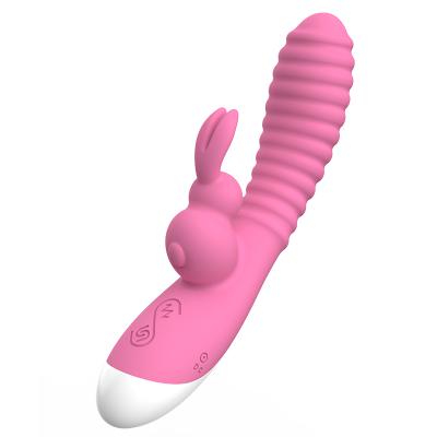 Cheap G Spot Realistic Rabbit Vibrators Orgasm Sex and the City Small Best USB Charge Pink Rabbit Vibrator Sex Toy for Women