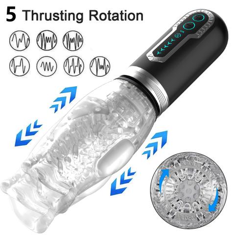 China Electric Ejaculator Male Election Interactive Male Thrusting Adult Box Long Time Homemade Masturbation Toys Sextoy for Men