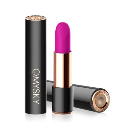 Electric Silicone Bullet Tongue Wand Vibrator Female Clitoris Masturbator Mini Lipstick Vibrator Sex Toy