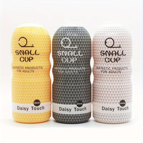 Inida Snail Soft TPE Penis Training Massage Pockets Pussy Masturbation Cup Male Masturbator Machine for Man