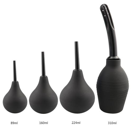 Large Rectal Syringe Stream Anal Silicone Douche Enema Colon Cleaning Guy Anal Cleaner Toys for Men