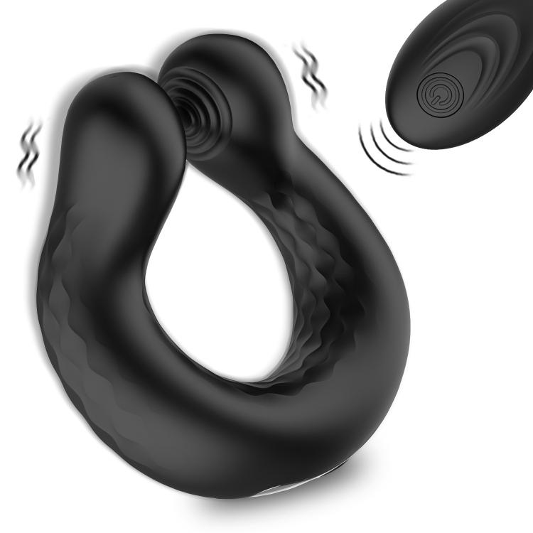 Remote Control Delay Ejaculation Penis Ring Wireless Vibrating Cock Rings Sex Toys for Men