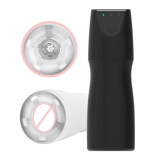  Auto-Suction USB-Rechargeable Pussy Flesh Dildo Vibrator Vibration Cup for Ass Masturbation Sex Toys with Vagina Features
