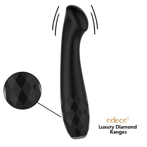  Black Strong Vibration Precise Big Area G Spot Stimulation Vibrator for Female Women