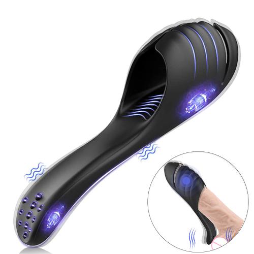  Glans Penis Trainer Adjustable Male Masturbator Sex Toys for Men Man Masturbation for Glans Testicle Perineum Goods