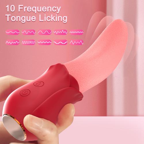  Licking Tongue Vibrator Female Massager Vaginal Vibrator
