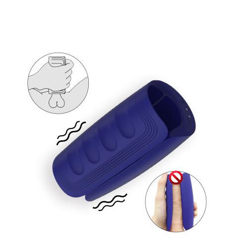  Male Masturbator Waterproof Penis Training Vibrator Glans Massage Sex Endurance Prolonging Toys Male Masturbation Cups