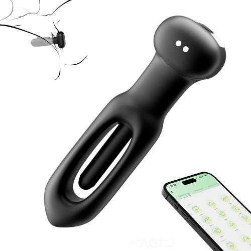 2023 New Arrival  APP Controlled 9 Flapping& Vibrating Anal Vibrator Butt Plug Anal Sex Toys Adults for Woman Man