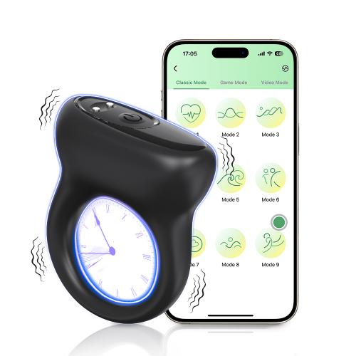 2024 Hot Amazon Vibrating Cock Ring for Clitoris Penis Taint Testicle Pleasure for Man