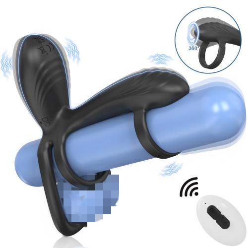 2025 New Arrivals Triple O 10 Vibration Modes Cock Ring Penis Ring Male Sex Toys With Remote Control for Couples