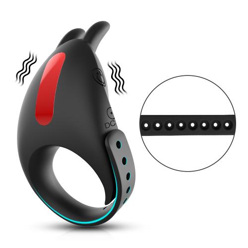 Adjustable Penis Ring Clitoris Stimulator Rabbit Sex Extender Cock Ring Men Masturbators for Penis Stay Harder