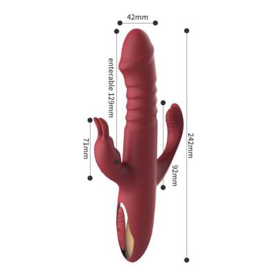 Adult Toys Silicone Dildo Rabbit Vibrator Clitoral Stimulation Sex Toys for Woman