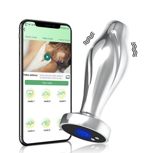 Factory Metal Material Dildos Jewelry Design Butt Plug G Spot Anal Plugs