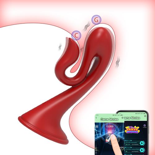 G Spot Rabbit Vibrator Clitoris G-spot Stimulation Waterproof Dildo Vibrator Powerful Vibration Massager