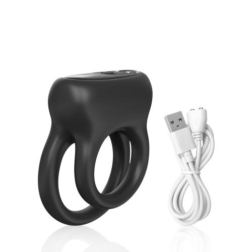 Hot Factory Price 9 Mode Vibrating Cock Ring Detachable Couples Pleasure Sex Toy for Men Penis Ring