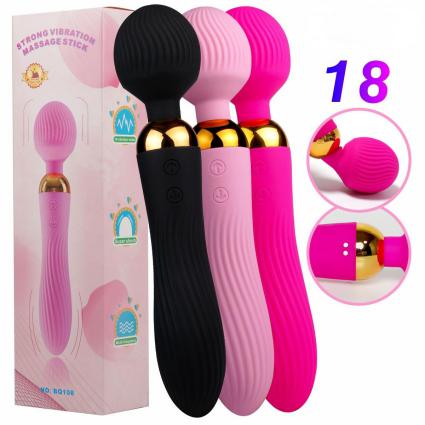 Hot Sale Female Av Wand Vibrator Body Massage Clitoral Stimulation Adult Dildo Bullet Fitness Massager Sex Toys