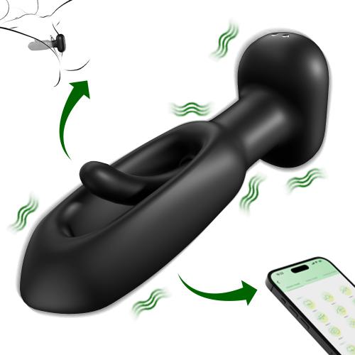 Hot Selling App Control Butt Plug Patting Vibrator Anal Sex Toys for Male Silicone Anal Plug Adult Toys Wholesale