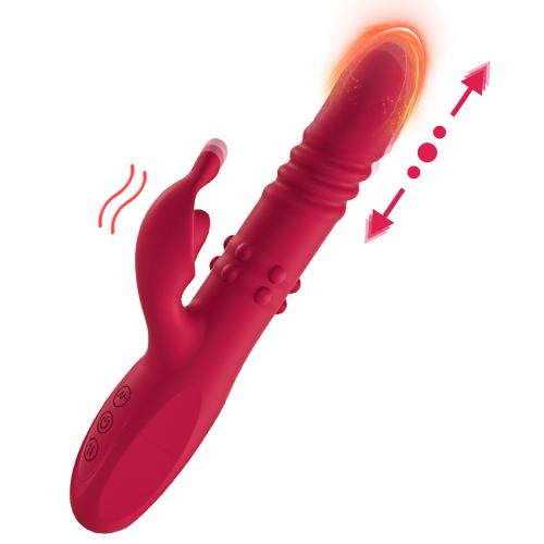 Hot Selling G Spot Dildo Clitoris Licking Heating Tongue Licking Automatic Vibrator