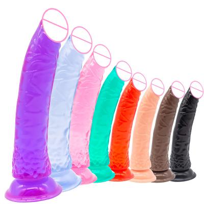 Huge Strong Suction Cup for Women Vaginal Anal Sex Toys Soft Dildos Lifelike Penis Dildos Male Female Couple Play