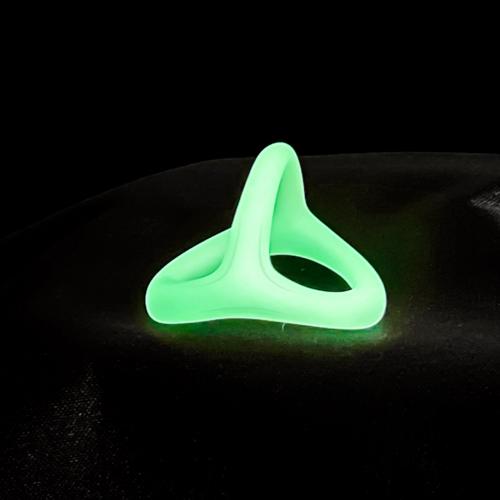 Luminous Penis Rings Adult Sex Toys Lasting Erection Soft Silicone Cock Rings for Men Women Couples