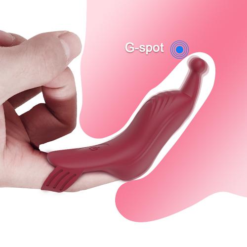 New Type Silicone Finger Sleeve Vibrator Sex Toys for Women G Spot Fast Orgasm Clitoris Stimulator Female Couple Adult Products