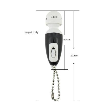 Portable Mini Bullet Vibrator Massager Vibrator With Keychain Adult Sex Toys for Women
