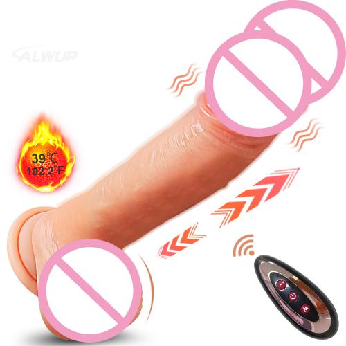 Powerful Thrusting Heating Function Dildo Sex Toys Woman  Dildos Vibrator for Women G-spot Female Masturbation Realistic Penis