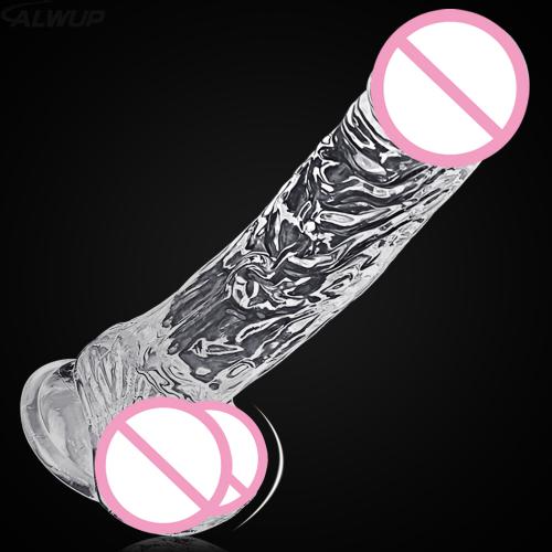 Realistic Clear Soft Flexible TPE 7.08