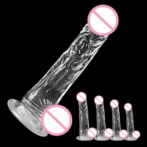 Realistic Clear Soft Flexible Transparent TPE 8.26