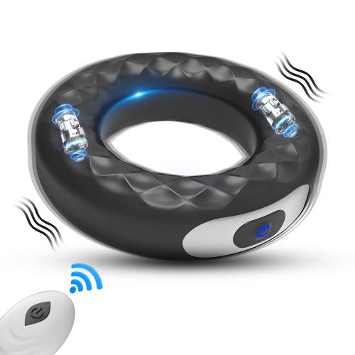 Remote Control Version Couple Sex Props Male Penis Vibrator Delayed Ejaculation Lock Ring