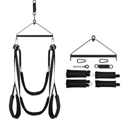 Sex Toys Novelties Games BDSM Bondage Door Sex Swing With Leather Cushion Thick Fluff,Adjustable Straps Sex Toys for Couple