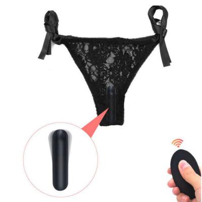 Sexy Underwear Wearable Vibrating Remote Control Mini Bullet Panty Vibrator Sex Toys for Women