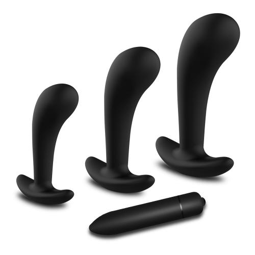 Silicone Bullet Vibrator Anal Plug Sex Toys for Man Woman Lesbian Gay Masturbator Stimulator