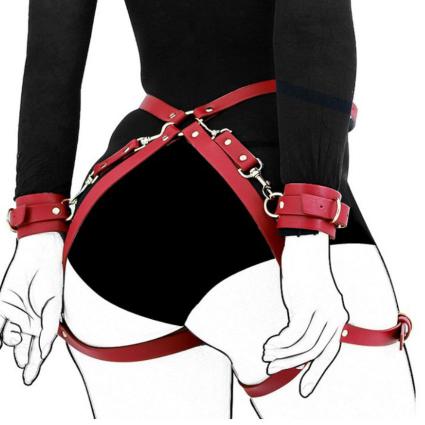 Strap on Bdsm Body Sex Toys Sexy Leather Bow Bondage Harness Female Adult Products Bondage Gear