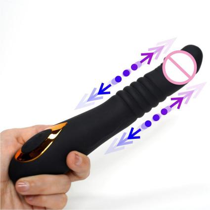 Telescopic Rotate Dildos Vibrator G-Spot Vaginal Masturbator Clitoris Stimulator Adult Female Sex Toys Vibrator for Women