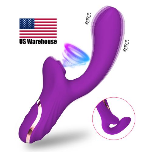 USA Warehouse Rabbit Vibrator Sex Toys for Women Clitoral Sucking Clit Clitoris Sucker Vacuum Dildo Vibrator Sex Toys for Woman
