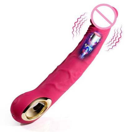 Usb Charging Av Stick Silicone Dildo G-Spot Stimulation Vibrator Sex Toys for Women