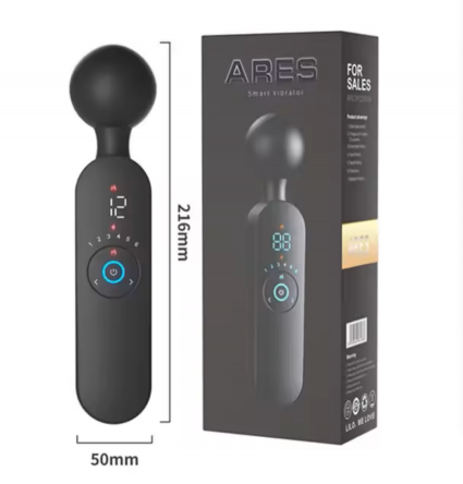 Usb Power Dildo Vibrators Av Wand 12 Frequency Strong Body Massager Women