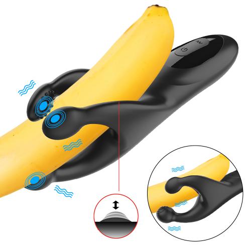Wholesale Male Prostate Massage Vibrator Silicone Waterproof Prostate Stimulator Butt Delay Ejaculation Ring Toy for Men