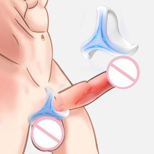 Wholesale Sex Toys Adults No Vibration Silicone Male Cock Rings Penis Rings for Men Delay Ejaculation Stronger