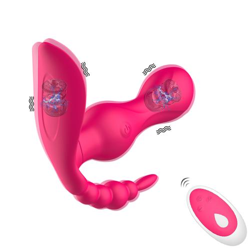 Wireless Remote Control Vibrator Clitoral Stimulator Silicone Massager for Women